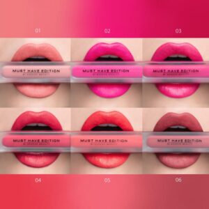 Labial líquido mate de larga duración