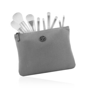 Set de brochas cosméticas - blanco